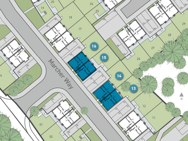 Site plan - artist's impression subject to change